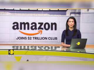 Amazon market cap surpasses $2 trillion for first time