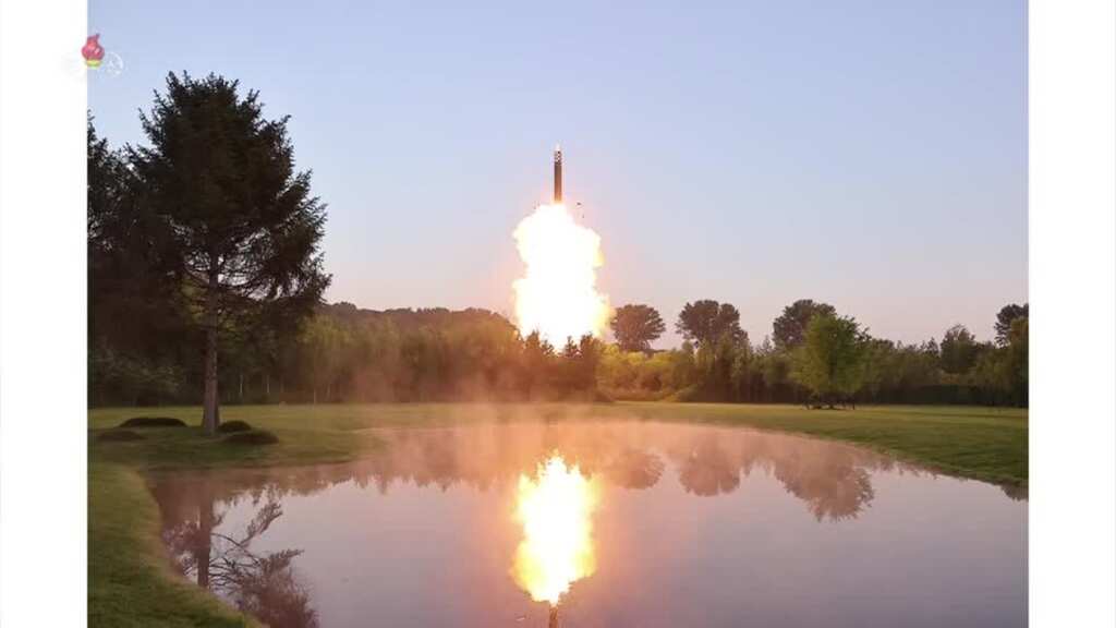 North Korea claims success in its multiple-warhead missile test
