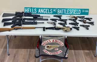 California motorcycle gang crackdown: entire Hells Angels chapter arrested