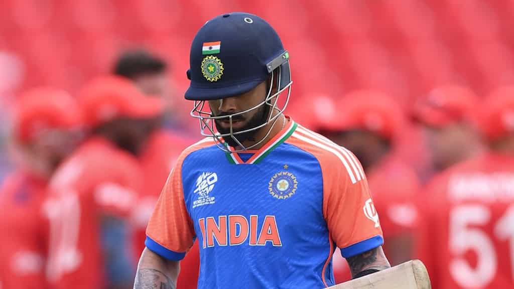 T20 World Cup 2024: Reece Topley silences Indian contingent with prize wicket of Virat Kohli
