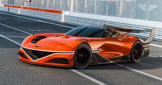 Genesis X Gran Racer VGT concept unveiled at Busan auto show