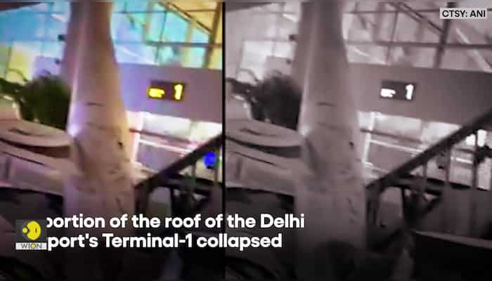 India: Roof collapse at Delhi airport amid heavy rains