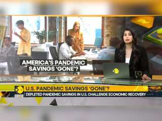 US pandemic savings ‘gone’?