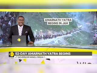 Amarnath Yatra: 52-day Amarnath Yatra begins amid tight security