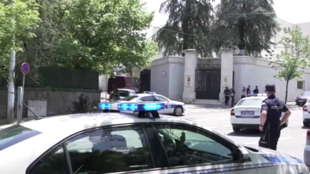 Cop wounded by crossbow in front of Israeli embassy in Serbia, kills attacker