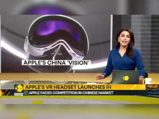 Apple's VR headset launches in China