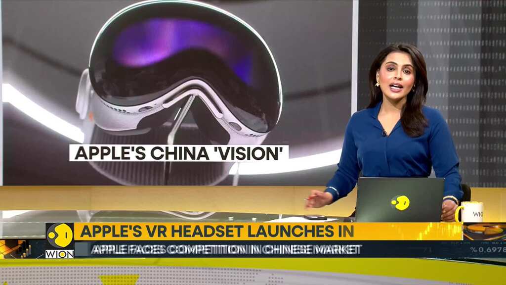 Apple's VR headset launches in China