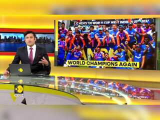 Fans on streets to celebrate India's win over South Africa in final