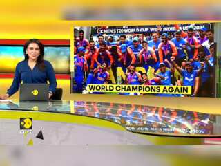 India wins the T20 World Cup, fans celebrate World Cup win