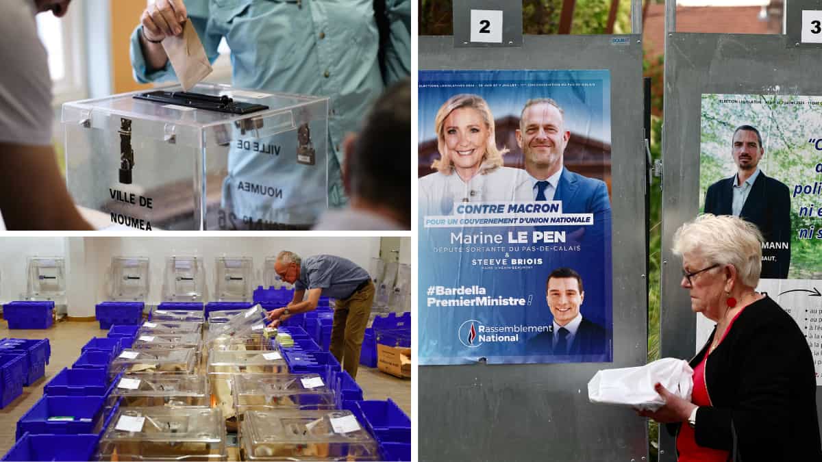 France elections: Voters cast ballots in snap polls as far right seeks historic win France elections: Voters cast ballots in snap polls as far right seeks historic win