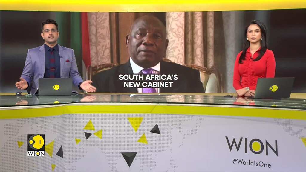 South Africa's Ramaphosa unveils new coalition cabinet