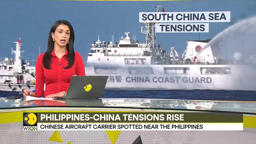China patrols waters off the Philippines