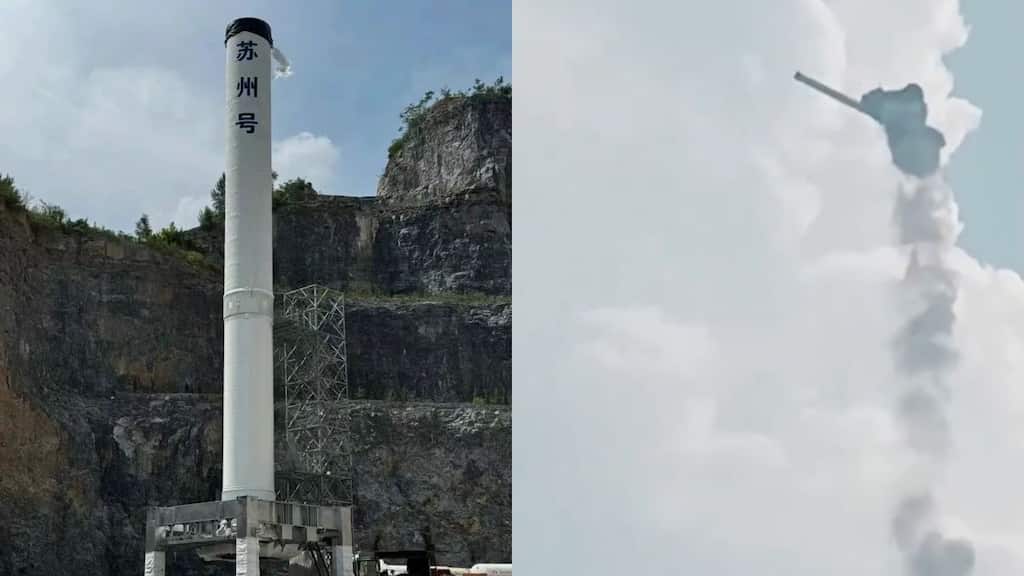 Malfunctioning Chinese rocket Tianlong-3 launches itself, crashes in Gongyi hills