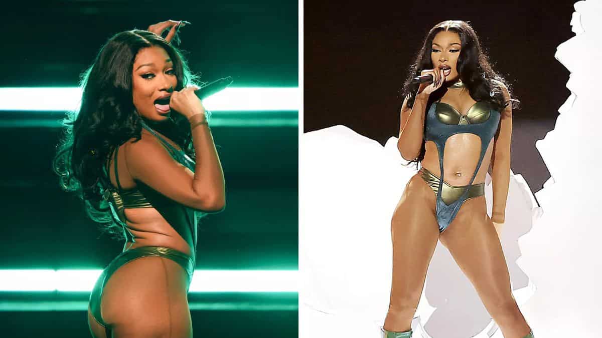 Megan Thee Stallion dons thong bodysuit for her fiery performance at 2024 BET Awards: Watch