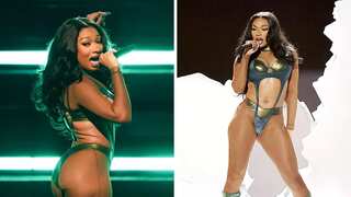 Megan Thee Stallion dons thong bodysuit for her fiery performance at 2024 BET Awards: Watch