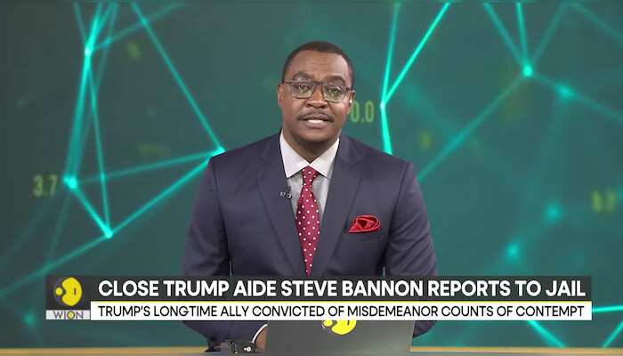 Close Trump aide Steve Bannon begins four-month prison sentence