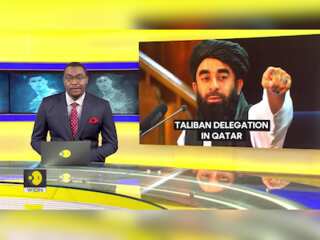 Taliban delegation attends a UN-led meeting in Qatar