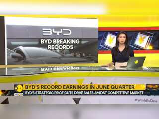BYD's record earnings in June quarter