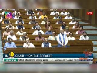 PM Modi responds to Motion of Thanks on President's speech, Opposition creates ruckus as PM speaks
