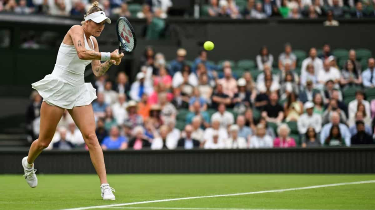 Wimbledon 2024: Defending champion Marketa Vondrousova loses in first round; Novak Djokovic starts with win
