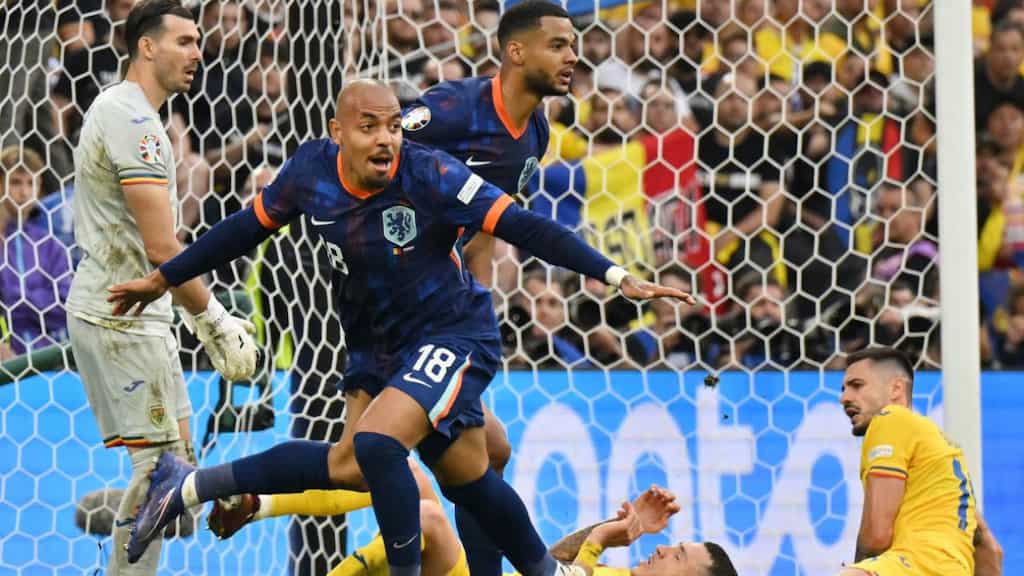Euro 2024: Donyell Malen's brace takes Netherlands into last eight with win over Romania