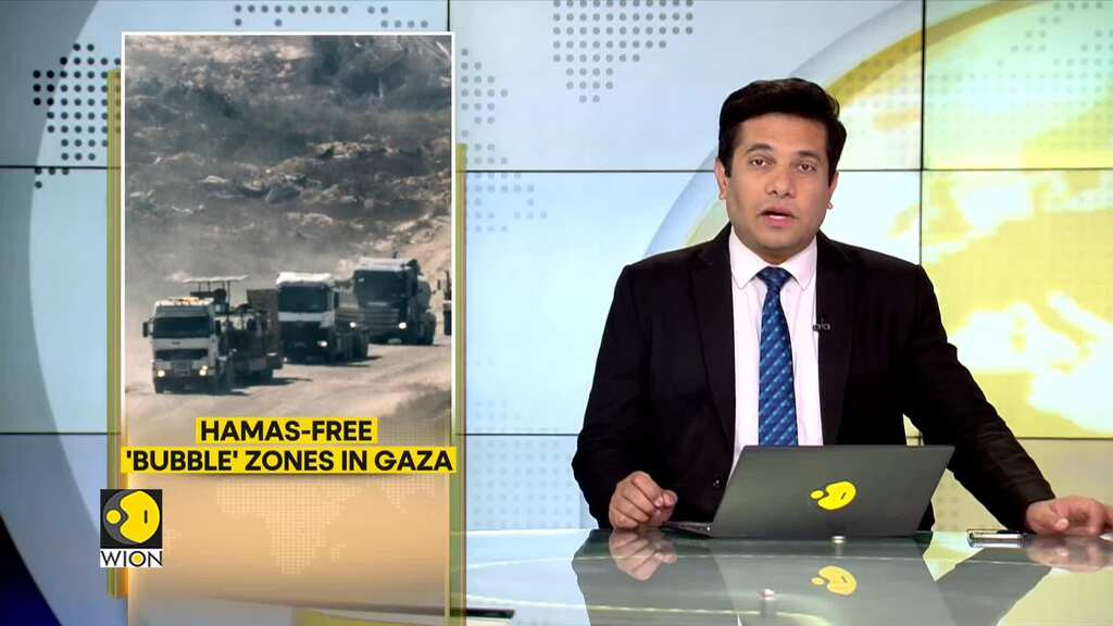 Israel-Hamas war: Israel to test Hamas-free 'bubble' zones in Northern Gaza