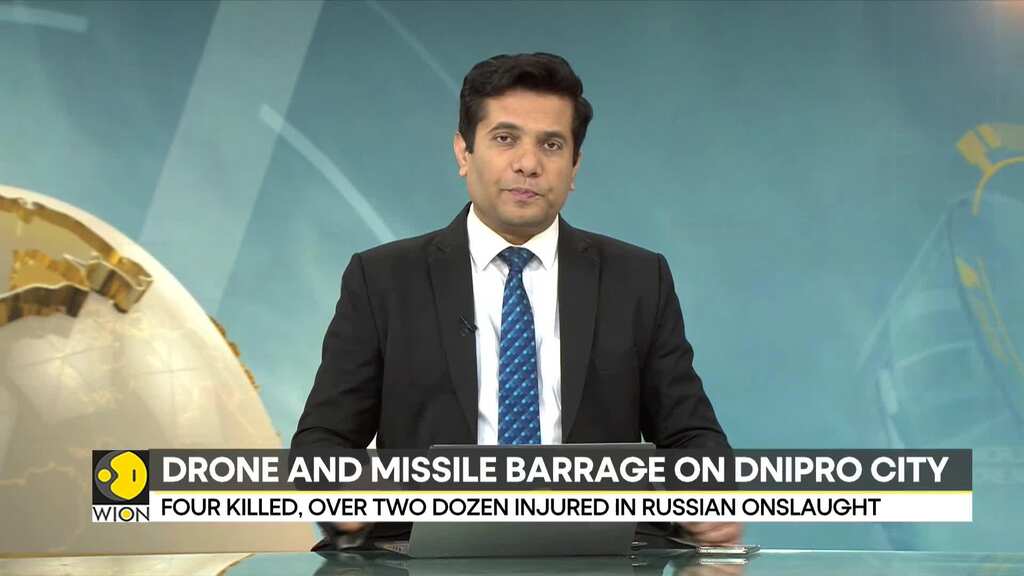 Ukraine: Massive barrage rips apart buildings; four killed, two dozen injured in Russian onslaught