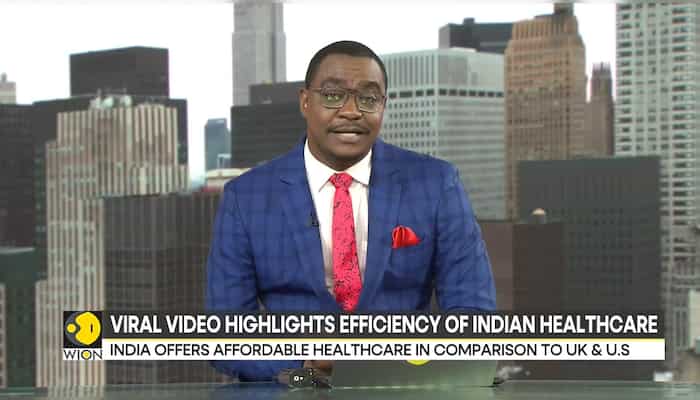 American vlogger amazed by Indian healthcare, says 'it's incredible'