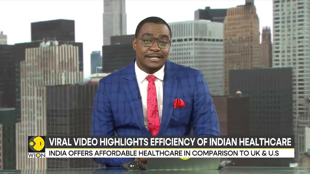 American vlogger amazed by Indian healthcare, says 'it's incredible'