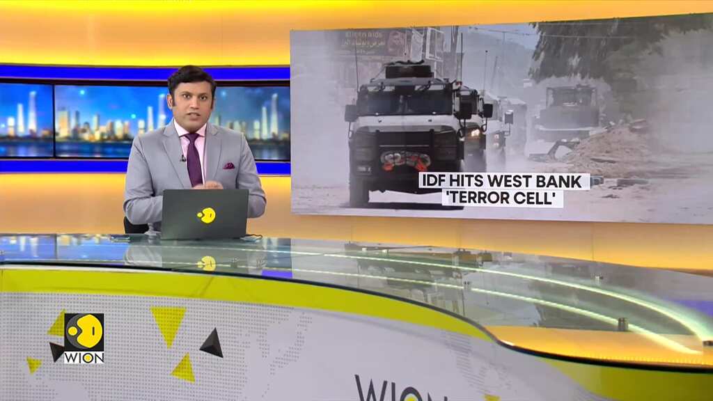 Israel-Hamas war: IDF drone hits cell 'planting roadside bomb' in West Bank