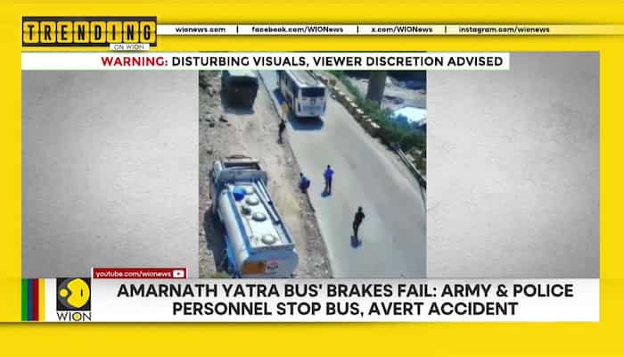 Champions coming home | Amarnath Yatra Bus' brakes fail'na
