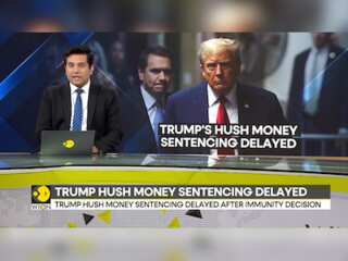 US: Trump's Hush Money sentencing delayed after immunity decision, earlier set for July 11