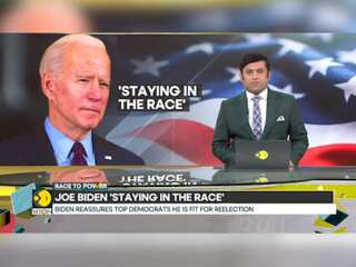 US: Joe Biden reassures top democrats he is fit for election