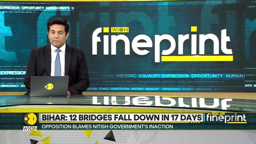 Bihar's bridge crisis: 12 collapses in 17 days