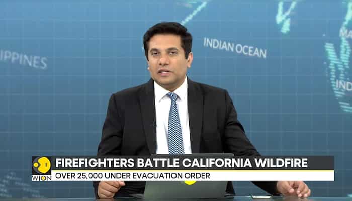 California Wildfire: 13,000 residents forced to flee their homes; flames engulf homes & vehicles