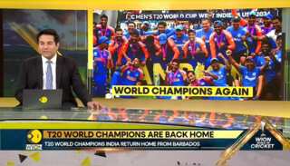 Team India meets PM Modi in New Delhi, heroes welcome for Men in Blue
