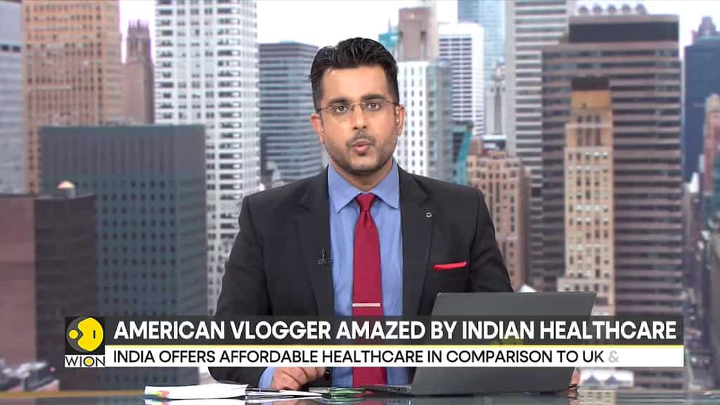 American vlogger praises Indian healthcare, says 'it's incredible'