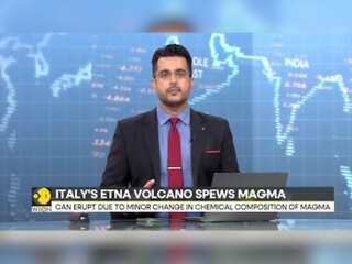 Italy: Etna volcano eruption lits up Sicilian sky