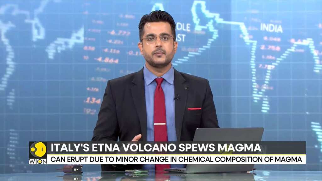 Italy: Etna volcano eruption lits up Sicilian sky