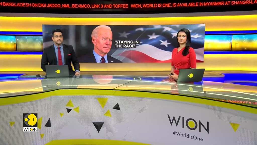 US: I'm in the race to the end says Joe Biden