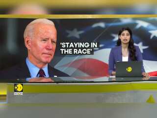 US: Joe Biden 'staying in the race'