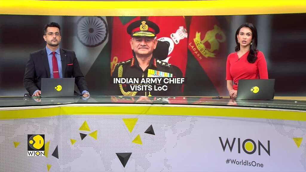 India: Army chief reviews operational preparedness along LoC in Jammu