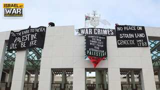 'Palestine will be free': Pro-Palestine protestors climb Australia Parliament roof, blame Israel of war crimes