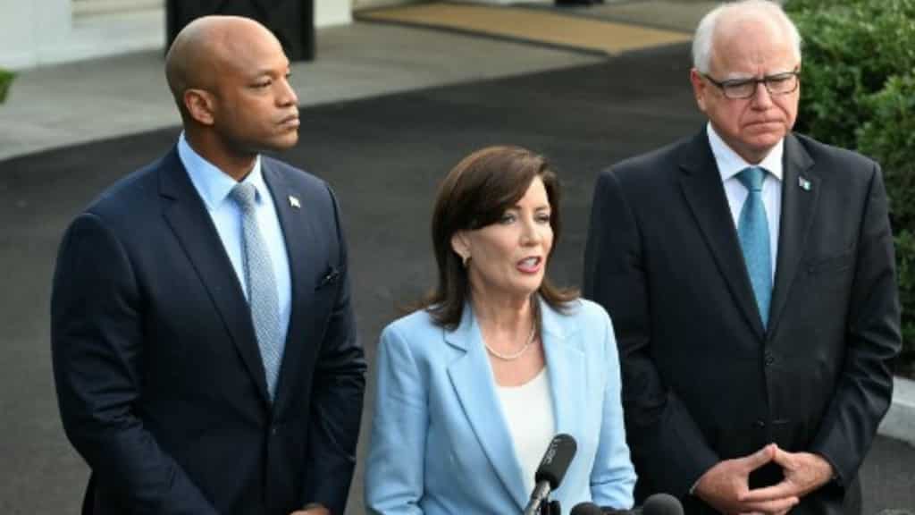 Biden heaves a sigh of relief as Democratic governors say we 'have his back'