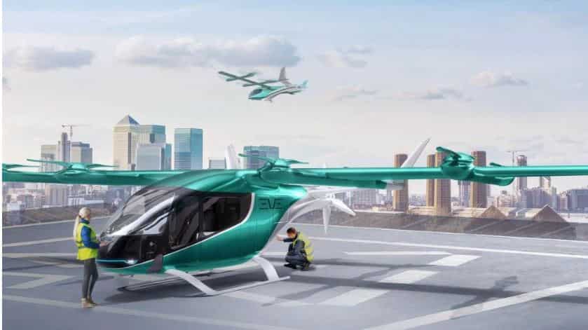 Eve Air Mobility secures USD 94 million in new shareholder funding