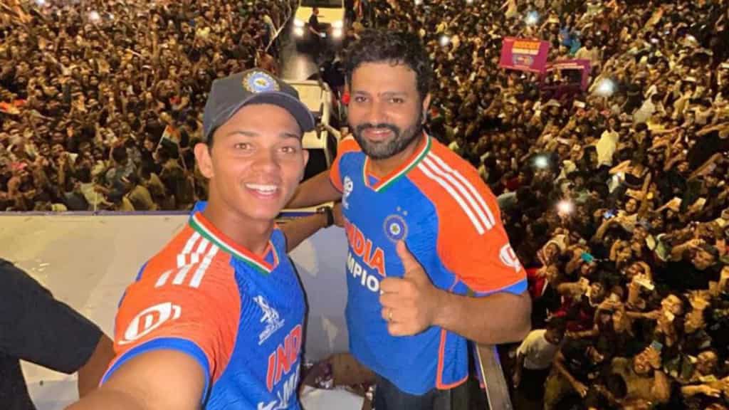 'Bringing WC back to this country means the world to us': Rohit Sharma says during India's victory parade