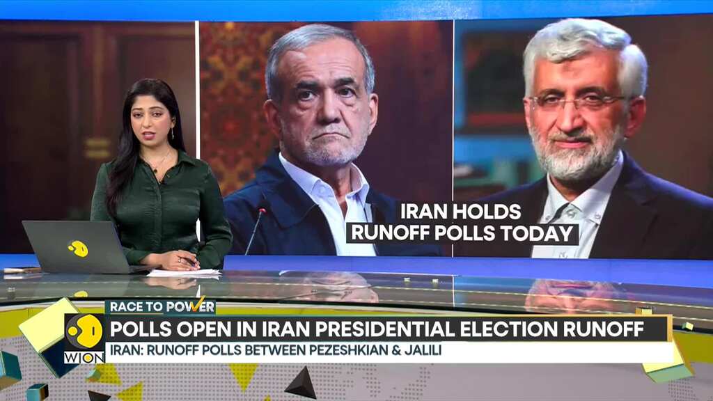 Iran Presidential runoff elections: Iran's supreme leader casts his vote