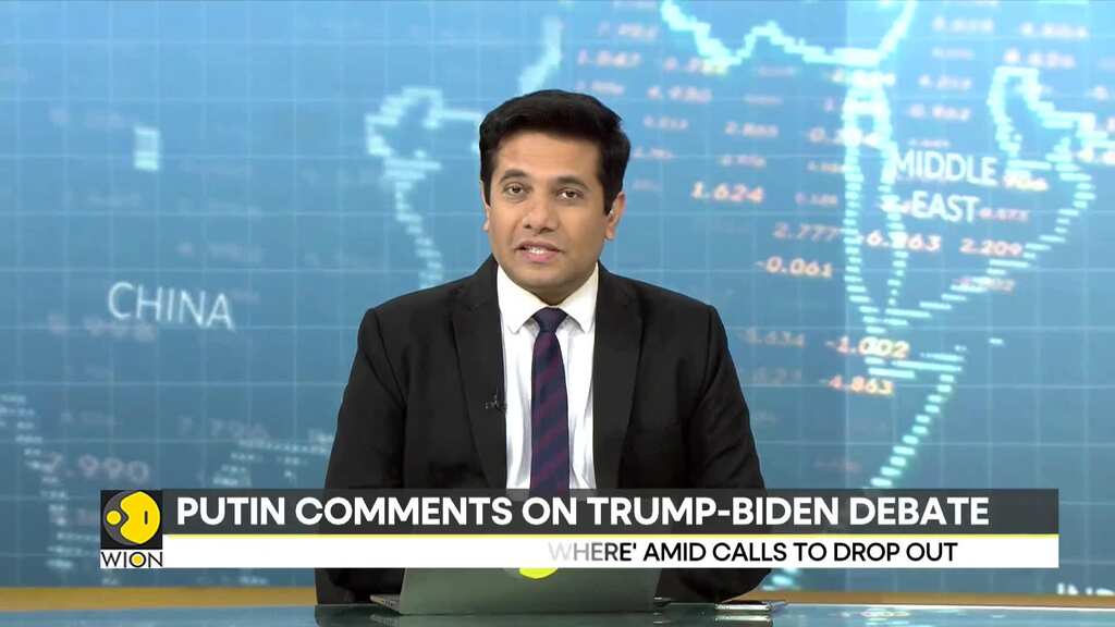 Putin weighs in on Trump's peace proposal, comments on Trump-Biden debate