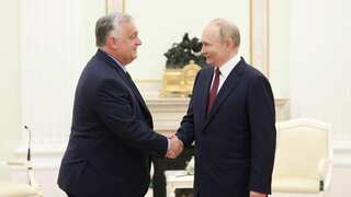 Orban meets Putin in Moscow as Hungary takes over EU presidency