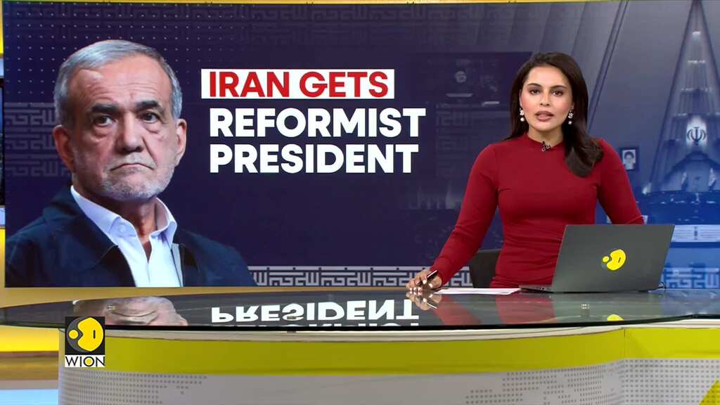 Reformist Masoud Pezeshkian wins Iran presidential election run-off